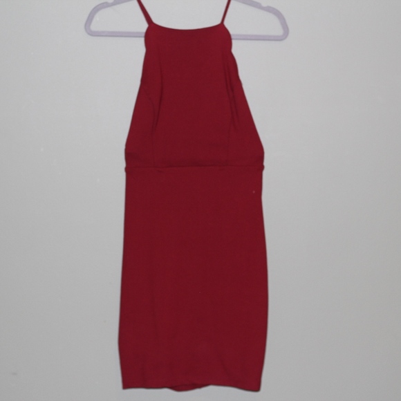 Lulus Dresses & Skirts - Lulu's Maroon Body-con Dress